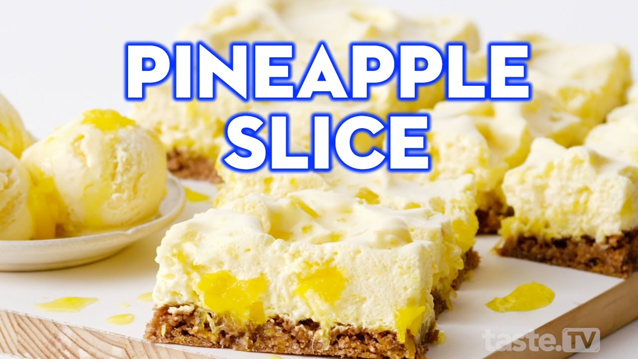 Pineapple slice dessert | taste.com.au
