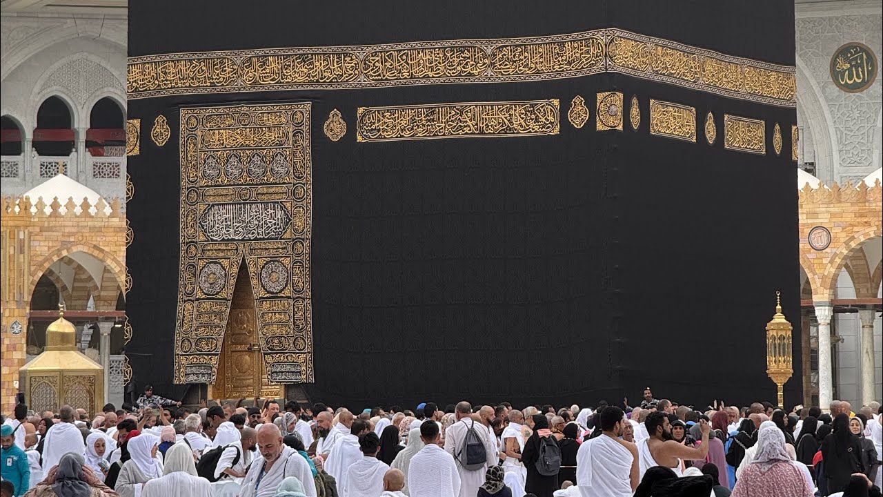 Suasana Masjidil Haram menjelang Sholat Jum’at | 18 Juli 2025 #masjidilharam #umrah