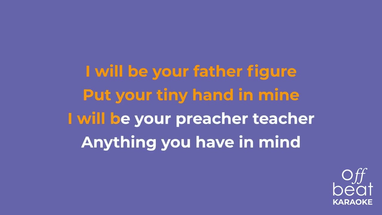 George Michael - Father Figure (Karaoke Version; C Minor)
