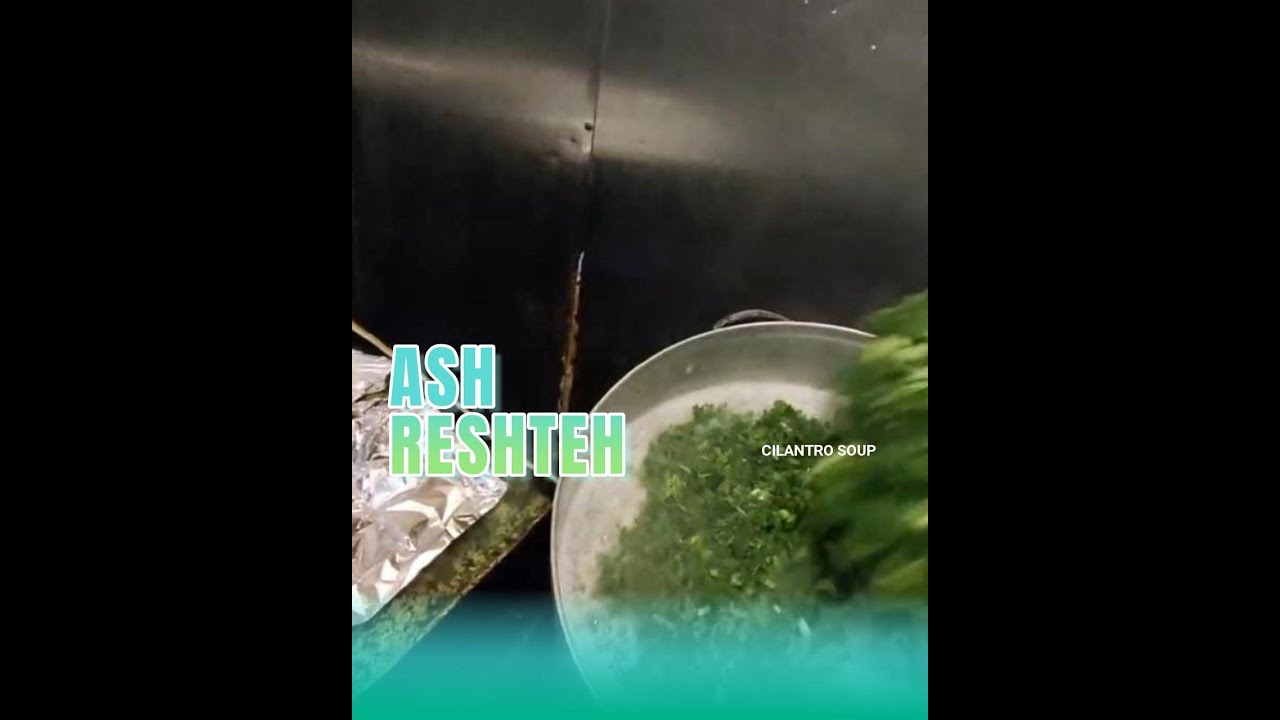 ASHE MAST / CILANTRO SOUP / SOPA DE CILANTRO 