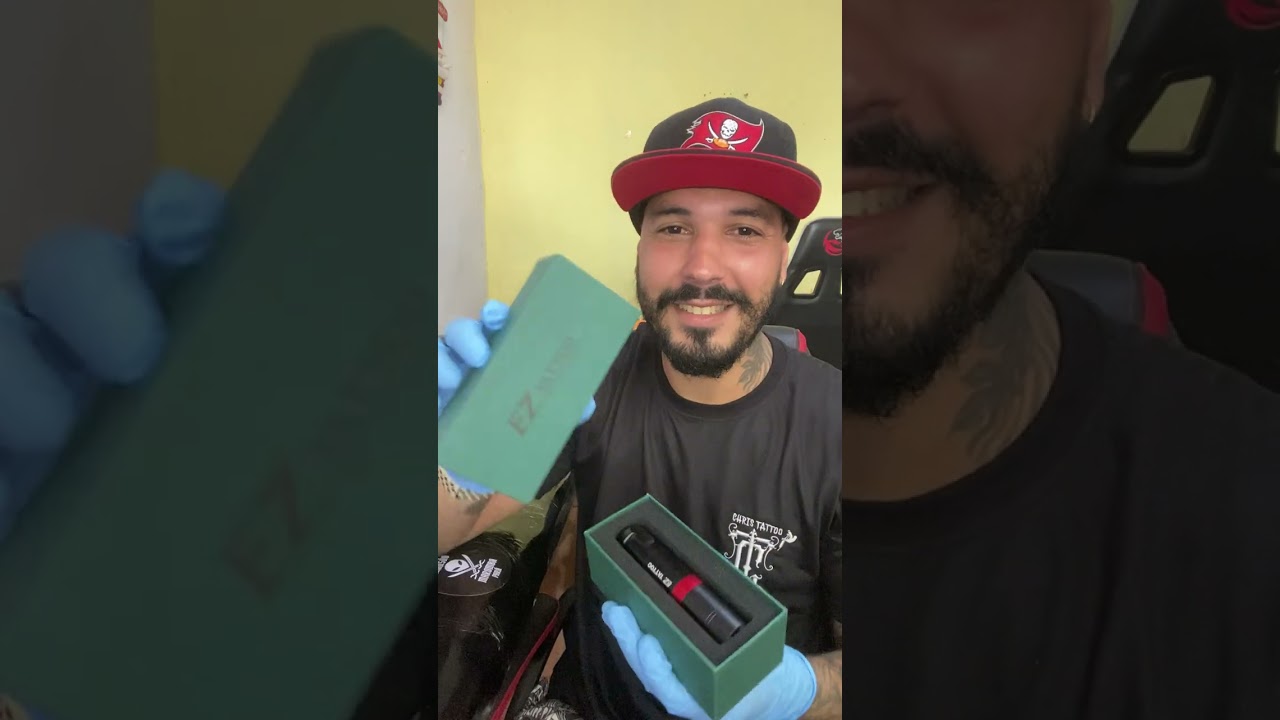 Minha primeira máquina Pen da EZ Tattoo @eztattooing @eztattooingbrasiloficial