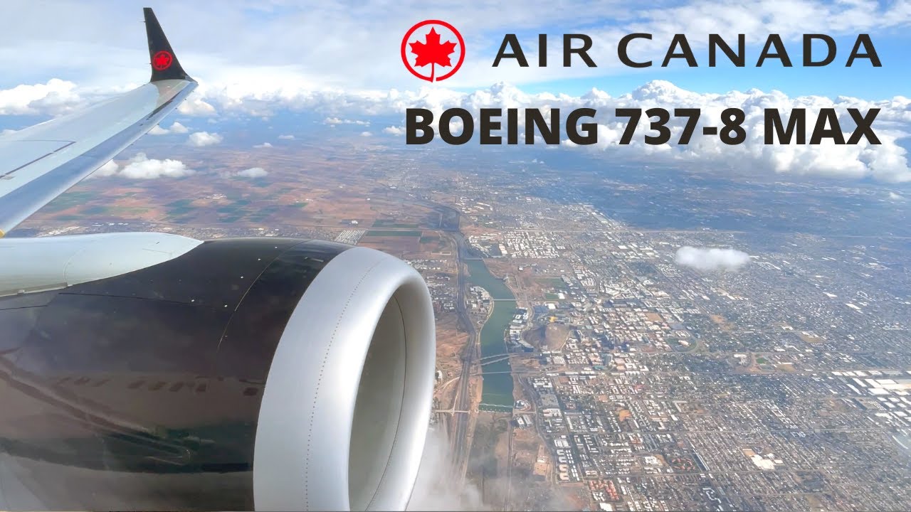 [4K] UNUSUAL APPROACH | Air Canada Boeing 737-8 MAX | Vancouver to Phoenix | Full Flight