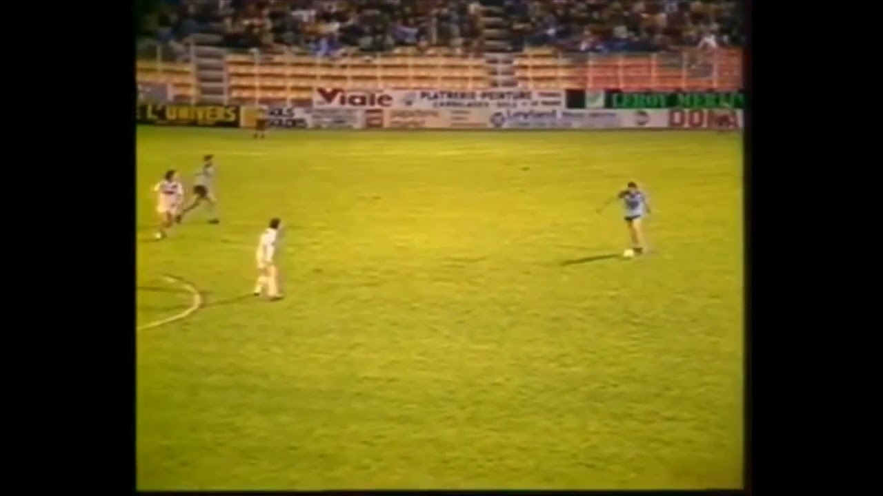 FC Tours 1-0 Strasbourg 37e journée Division 1 1984-1985