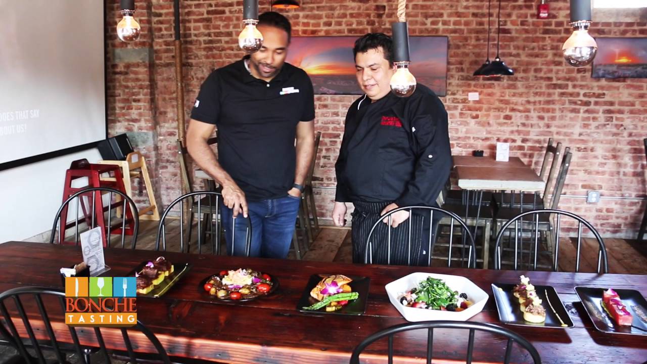 Bonchetasting   industry 1332 restaurant - brooklyn NYC (S1 E9)