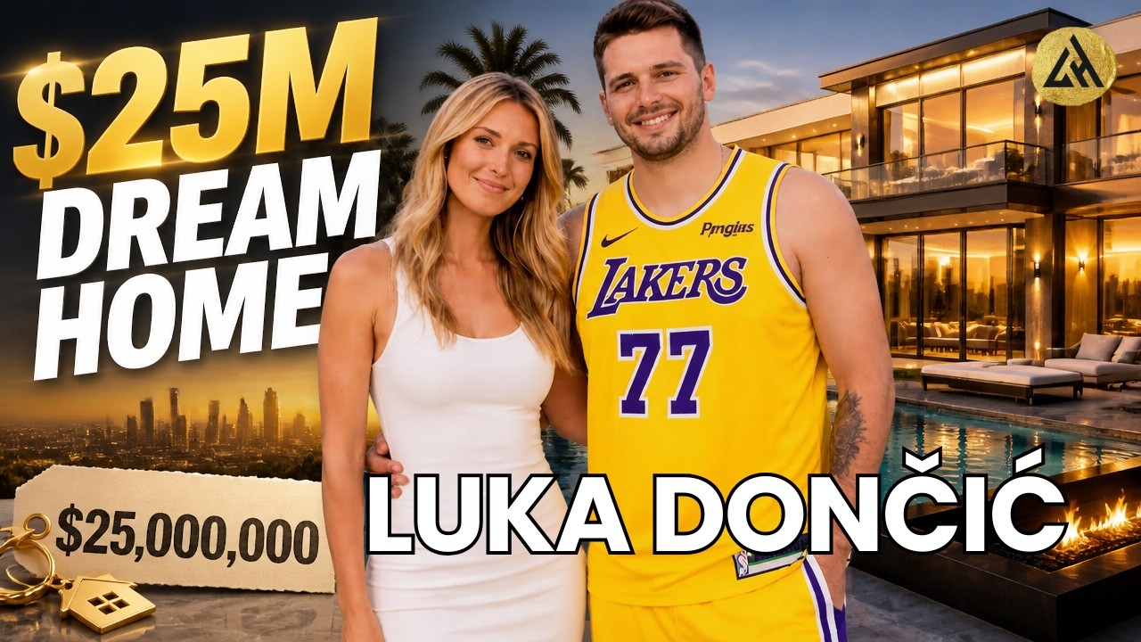 How Luka Doncic Spent $25M on His New LA Dream Home