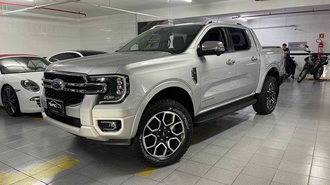 Ford Ranger Limited+ 3.0 V6 2024 30 Mil KM revisões em dia, rodas 20” multimídia 12,4 polegadas