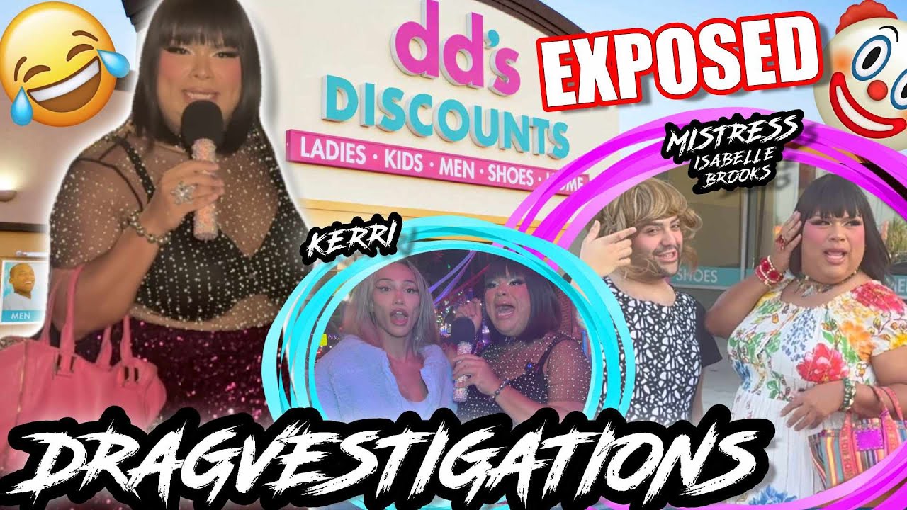 CRUISING THE DDS DISCOUNTS WITH A CREATURE! MIB AKA ELEANOR RETURNS TO DRAGVESTIGATIONS! NAO!
