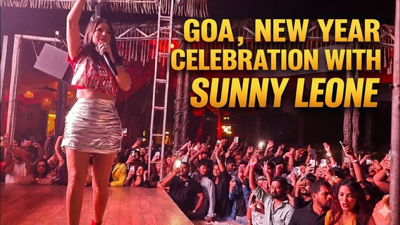 Goa New Year Celebrations With Sunny Leone | Sunny Leone | Bollywood Party | Goa New Year 2026