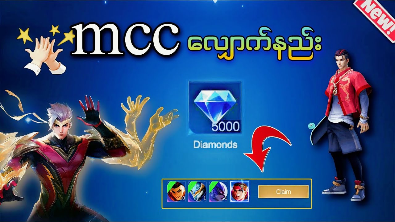 MCC လျှောက်နည်းအသစ် 2024 | Mcc point အကြောင်း