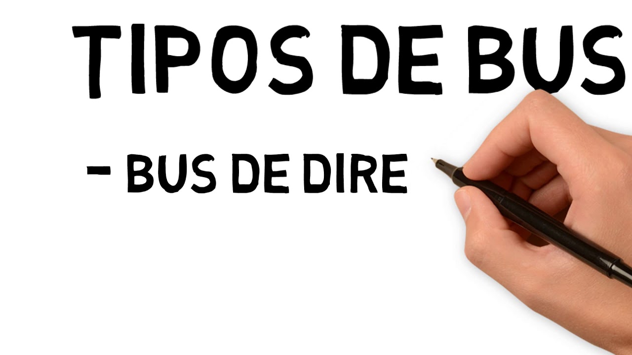 ¿QUE SON LOS BUSES? - Equipos y arquitectura hardware