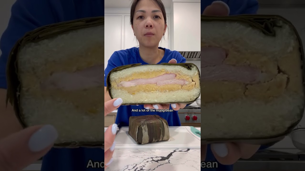 The difference between b&aacute;nh chung and b&aacute;nh t&eacute;t | Lunar new years | Vietnamese sticky rice cake
