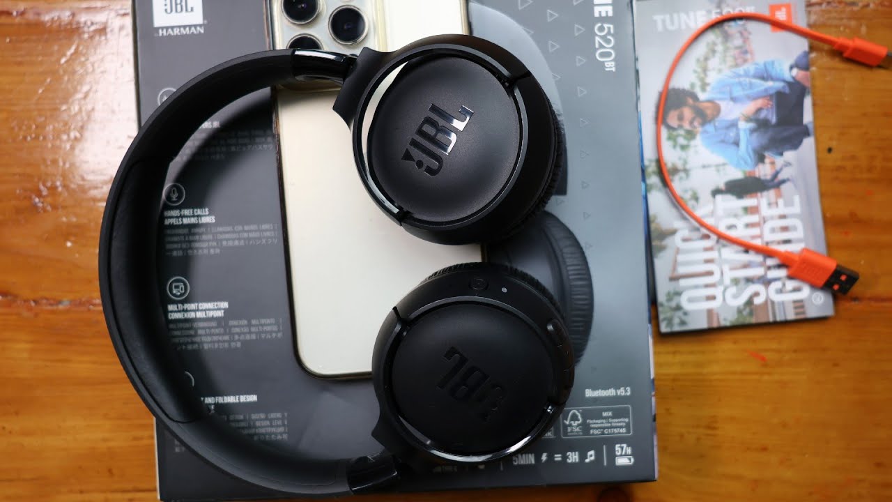 Обзор беспроводных наушников JBL Tune 520BT