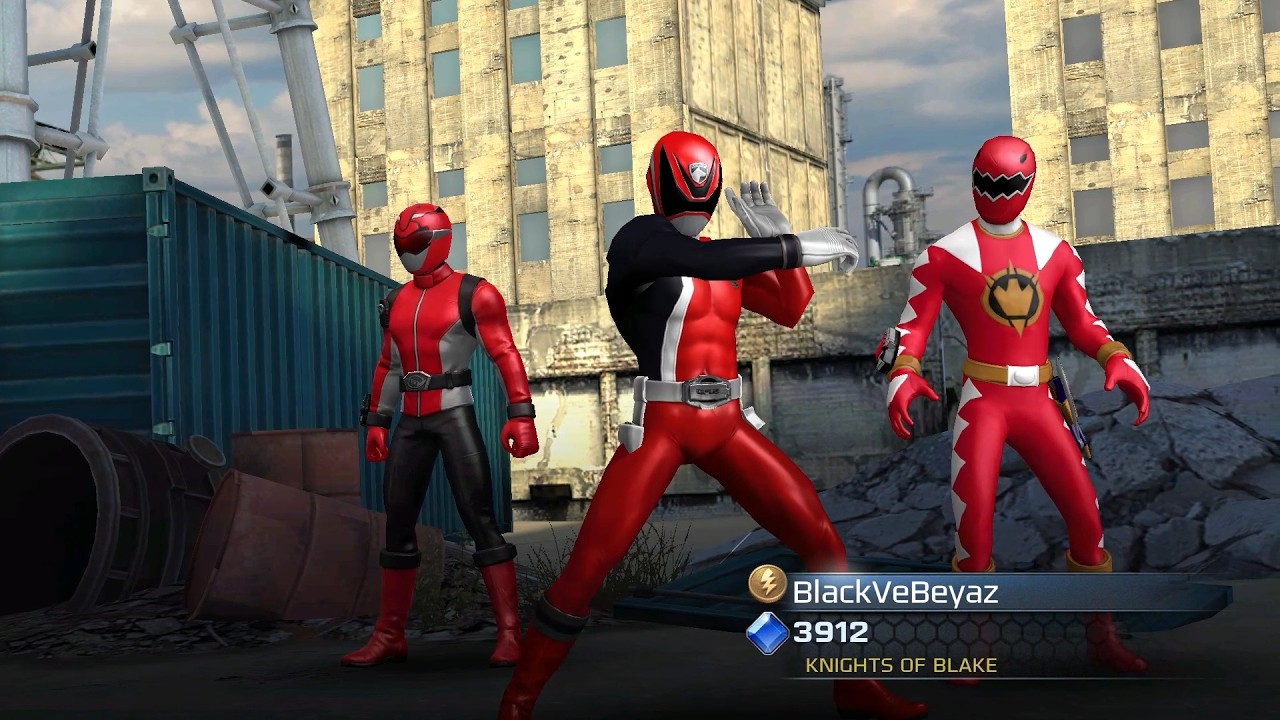 Forever Red Jack Landors S.P.D Red Power Rangers Legacy Wars Gameplay