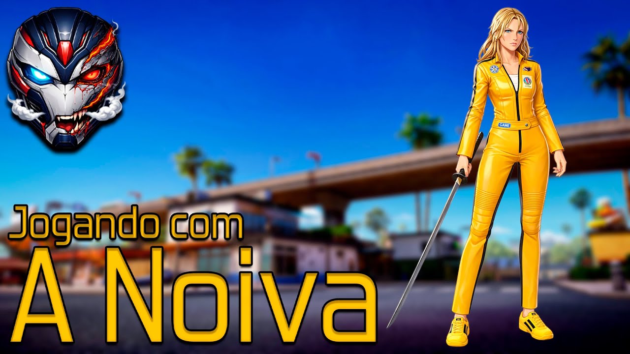 Jogando com a Skin A Noiva