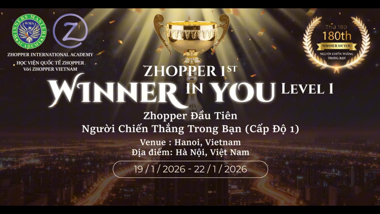2026 01 19 Zhopper Winner in You Vietnam Hanoi