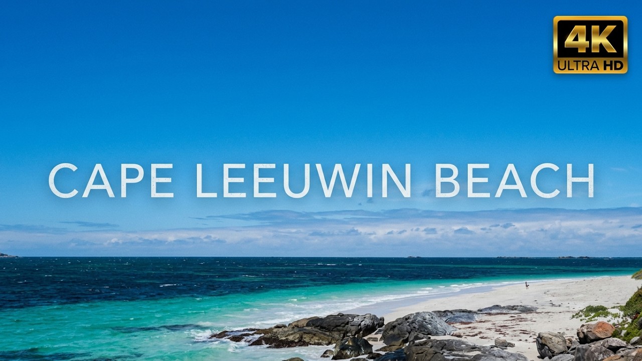 Cape Leeuwin Beach 4k