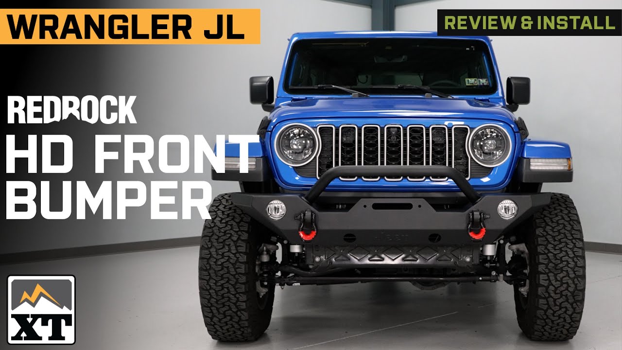 Jeep Wrangler JL RedRock Trail Force HD Front Bumper Review & Install