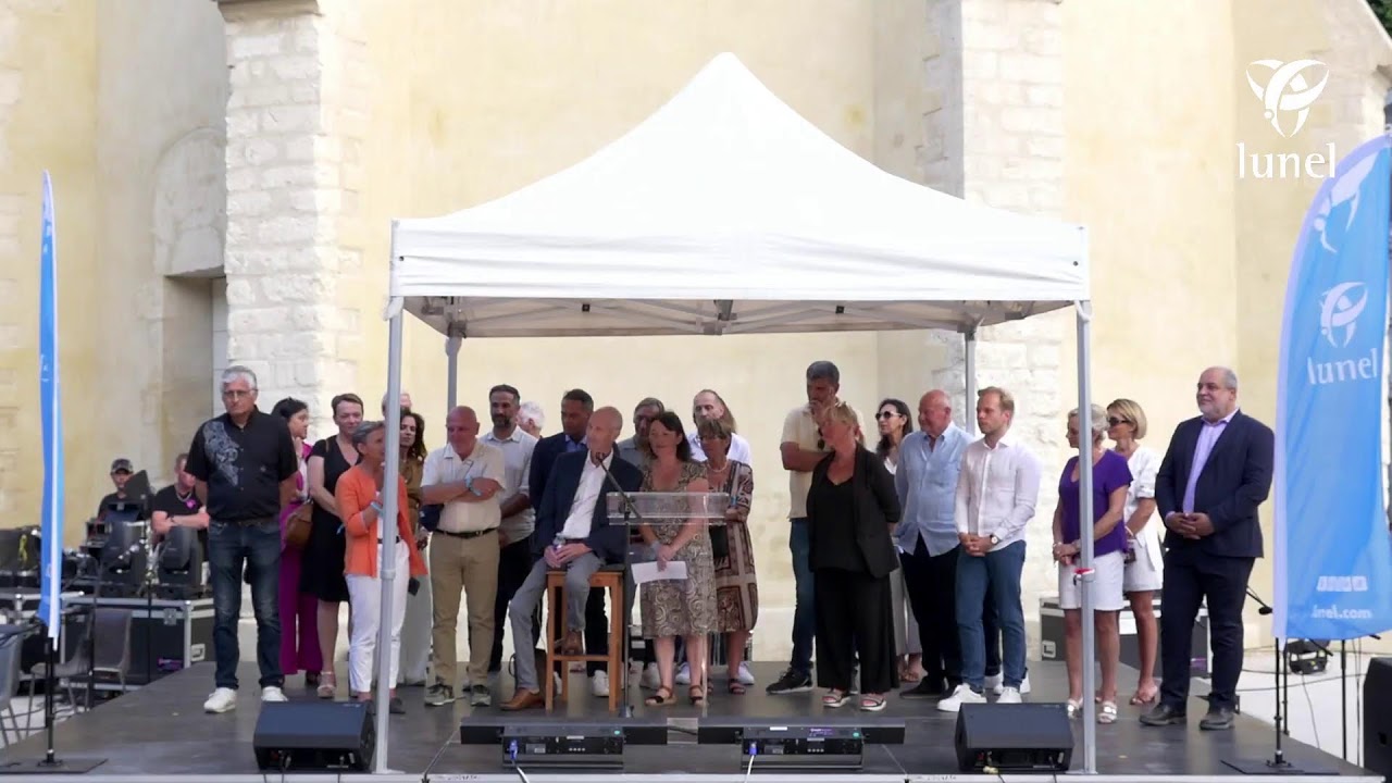 Inauguration officielle du cœur de ville de Lunel - week-end VirtuOse