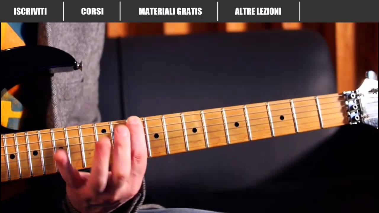 MIGLIORA I TUOI ASSOLI CON IL CAGED! TUTORIAL LEZIONE CHITARRA