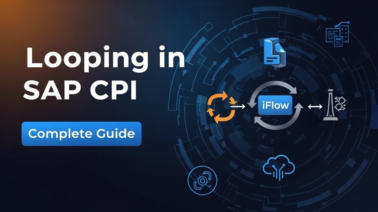 Изучите циклические процессы в SAP CPI с нуля | Подробное руководство для начинающих