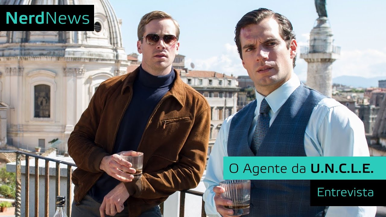 Entrevista -  Henry Cavill e Armie Hammer - O Agente da U.N.C.L.E.
