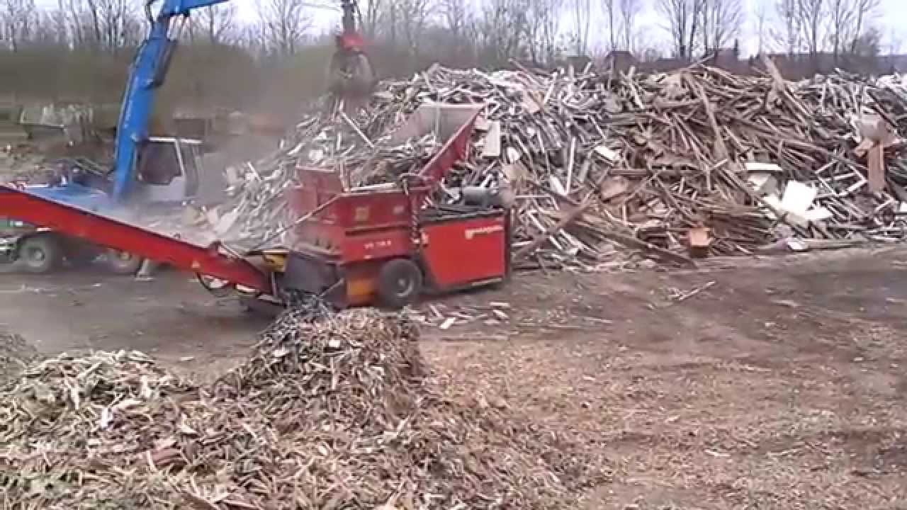 Holz schreddern / Fuchs MHL 320 / Hamel VB 750 D / Kramer allrad 2506