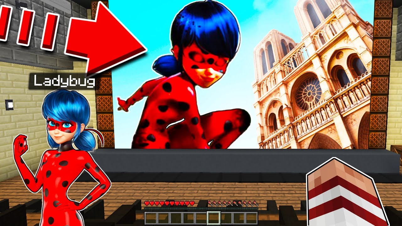 NO VEAS LA PELÍCULA DE LADYBUG.EXE EN MINECRAFT