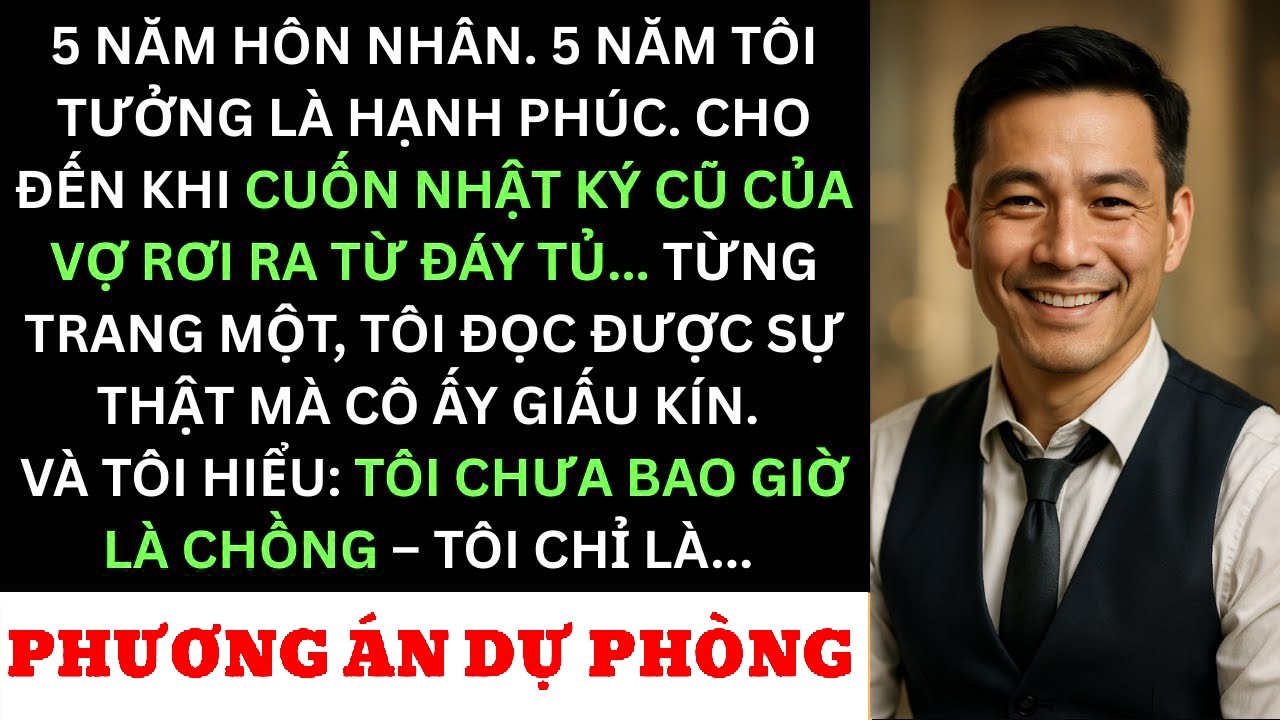 Vợ Tôi Giấu Cuốn Nhật Ký 5 Năm — Ngày Tôi Mở Ra    Cả Hôn Nhân Sụp Đổ