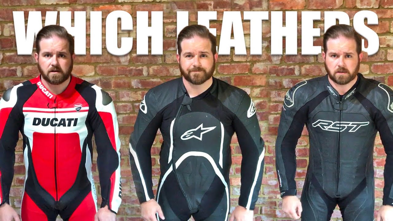 Which Leathers? RST Tractech Evo 3, Alpinestars Orbiter and Dainese C4 One Piece Suits