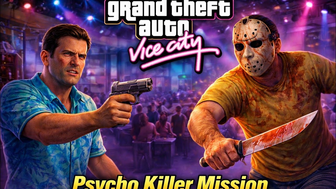 Psycho Killer 😈 | Full Action Mission | GTA Vice City | EPISODE #21