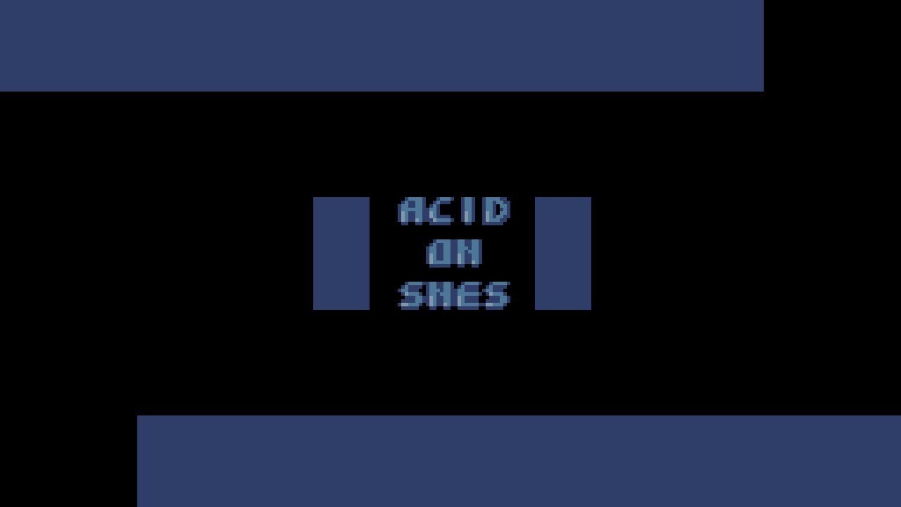 GSTMIX12: Acid on SNES