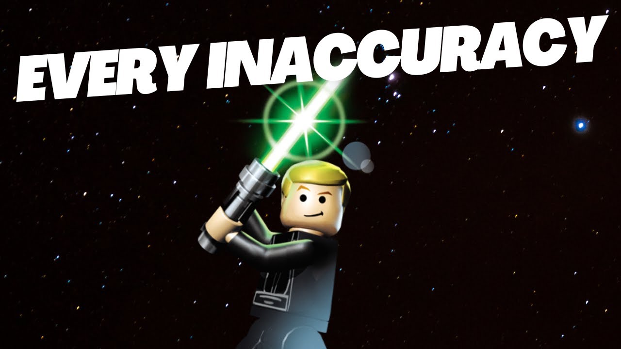 Каждая неточность в Lego Star Wars: The Complete Saga
