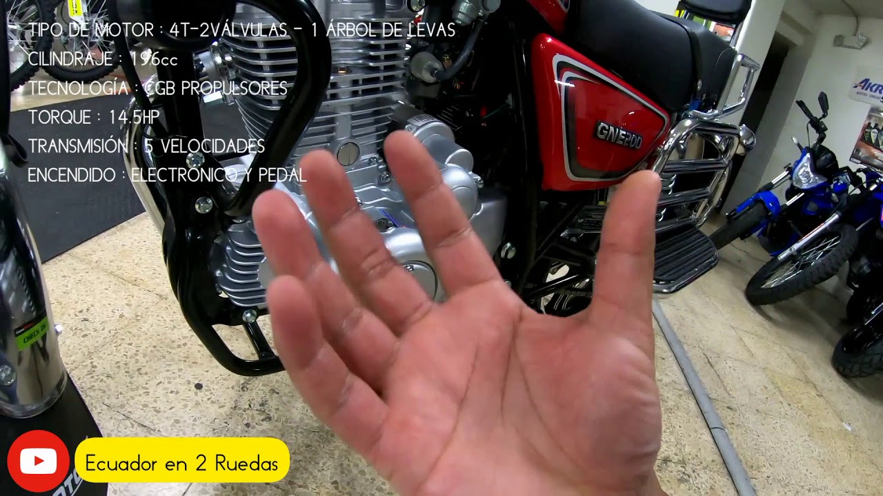 MOTOR 1 GNE200 AÑO 2020/ CARACTERÍSTICAS, NOVEDADES Y PRECIO / #Ecuadoren2Ruedas
