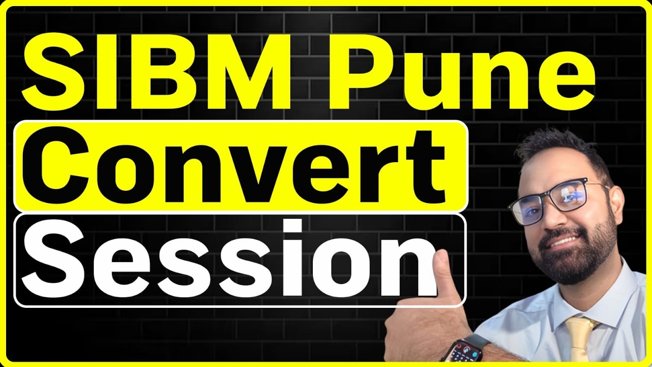 SIBM Pune 2026 Converts Meet | Life inside SIBM Pune | CATKing Results