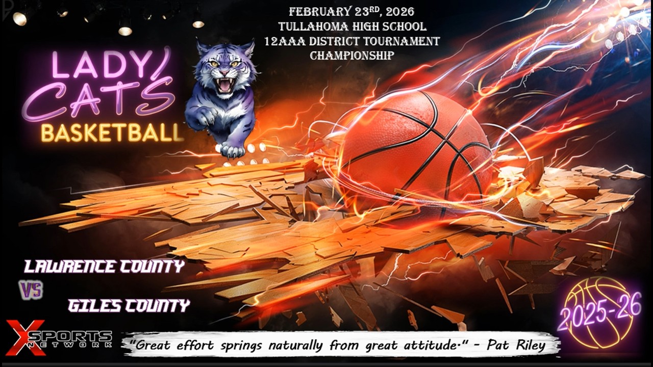 LCHS Girls Basketball vs Giles - District Finals - 2/23/26