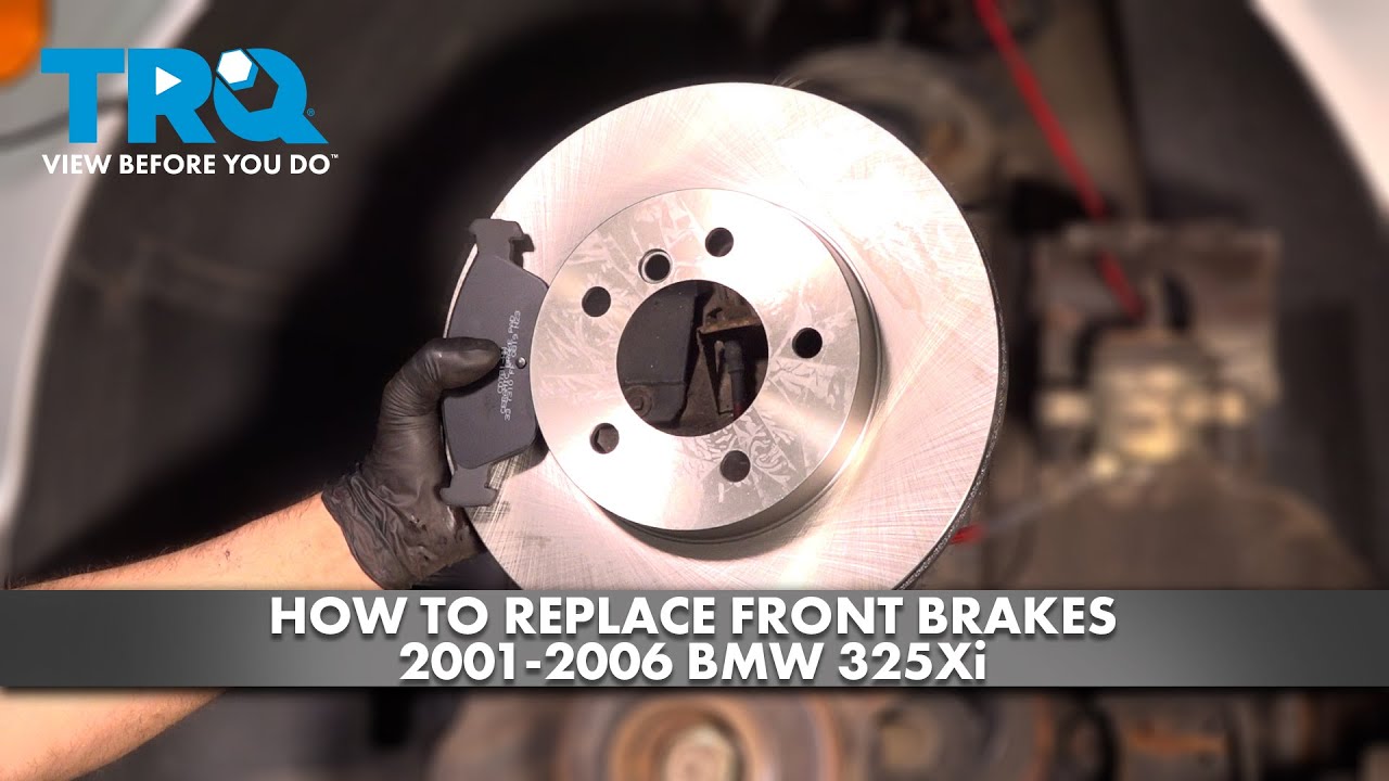 How to Replace Front Brakes 2001-2006 BMW 325Xi