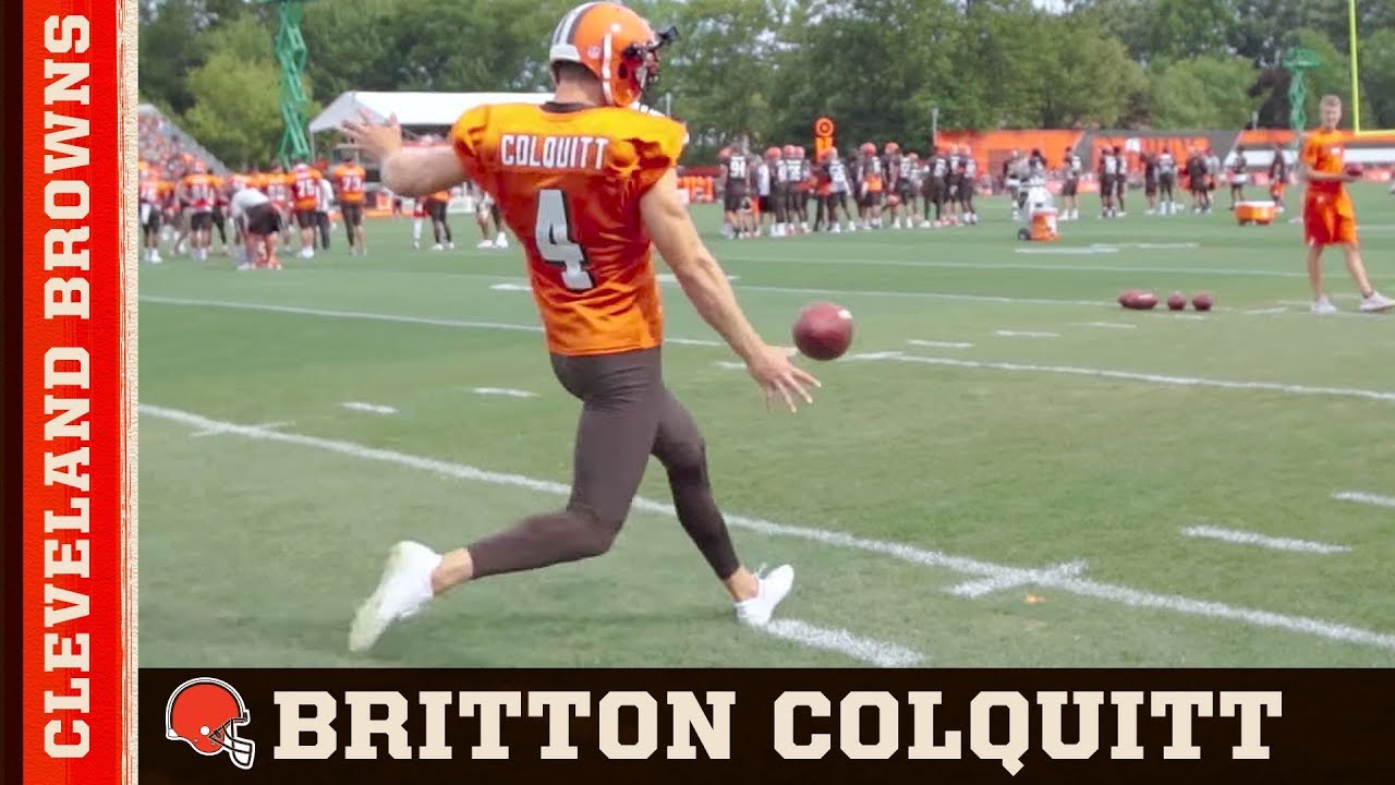 Britton Colquitt, The Life of a Punter | Cleveland Browns