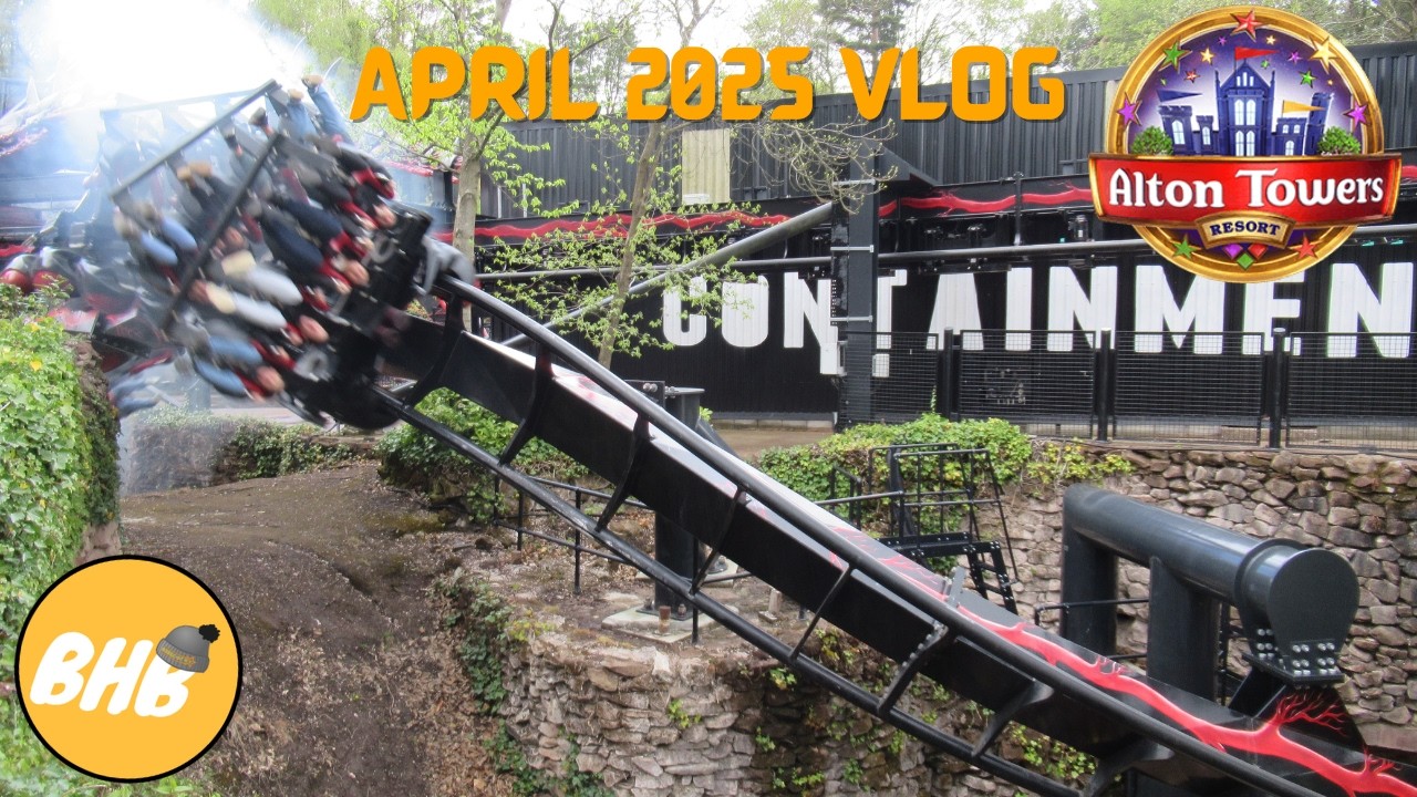 Alton Towers Resort | April 2025 vlog!!