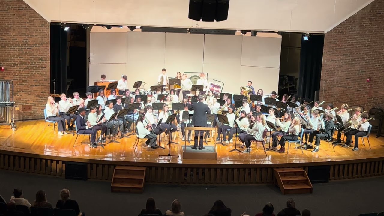8th grade symphonic band winter concert