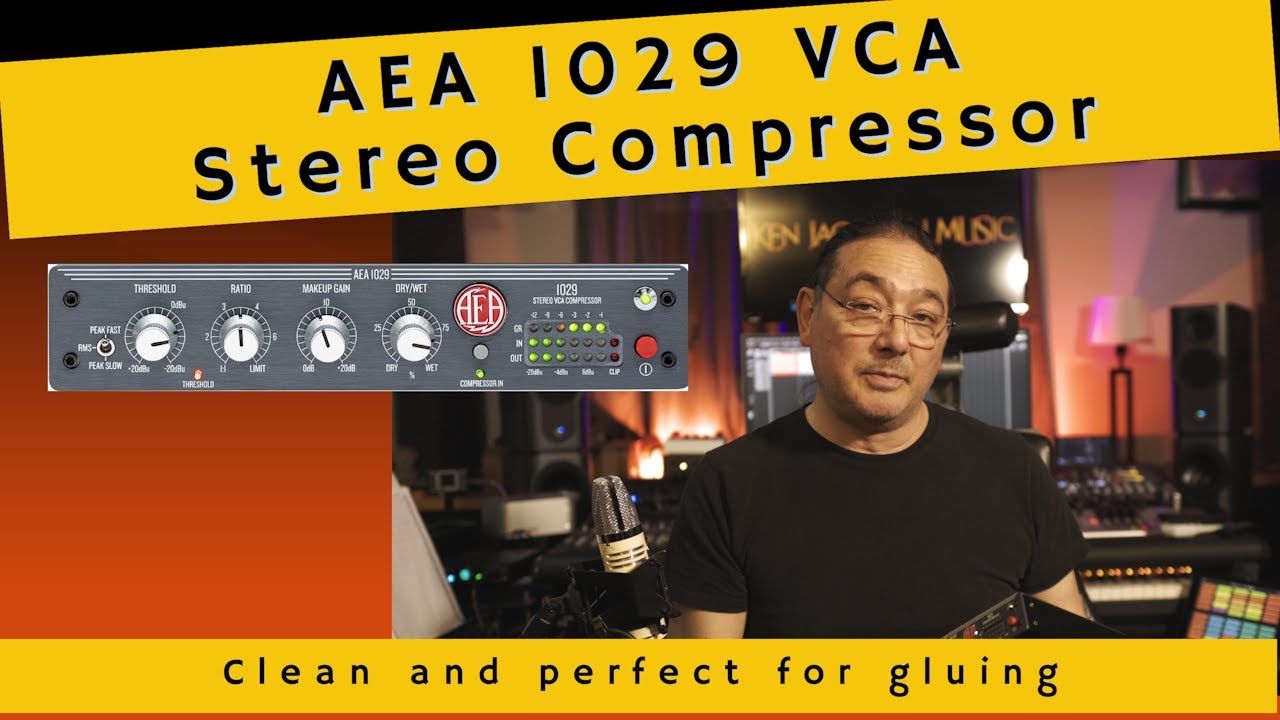 Обзор стереокомпрессора AEA 1029 VCA &mdash; чистый, мощный и идеальный для микширования и мастеринга! 🔊