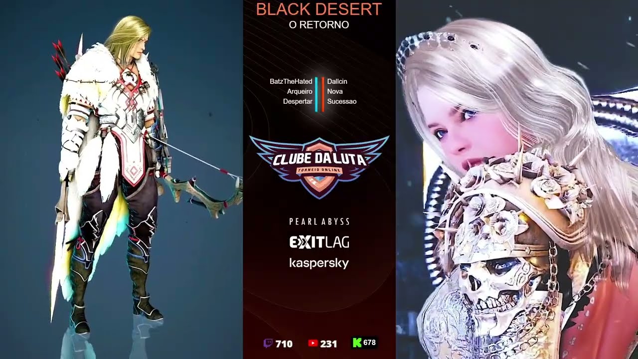 BLACK DESERT PVP - BatzTheHated (Archer) vs. Dallcin (Nova Sucession)