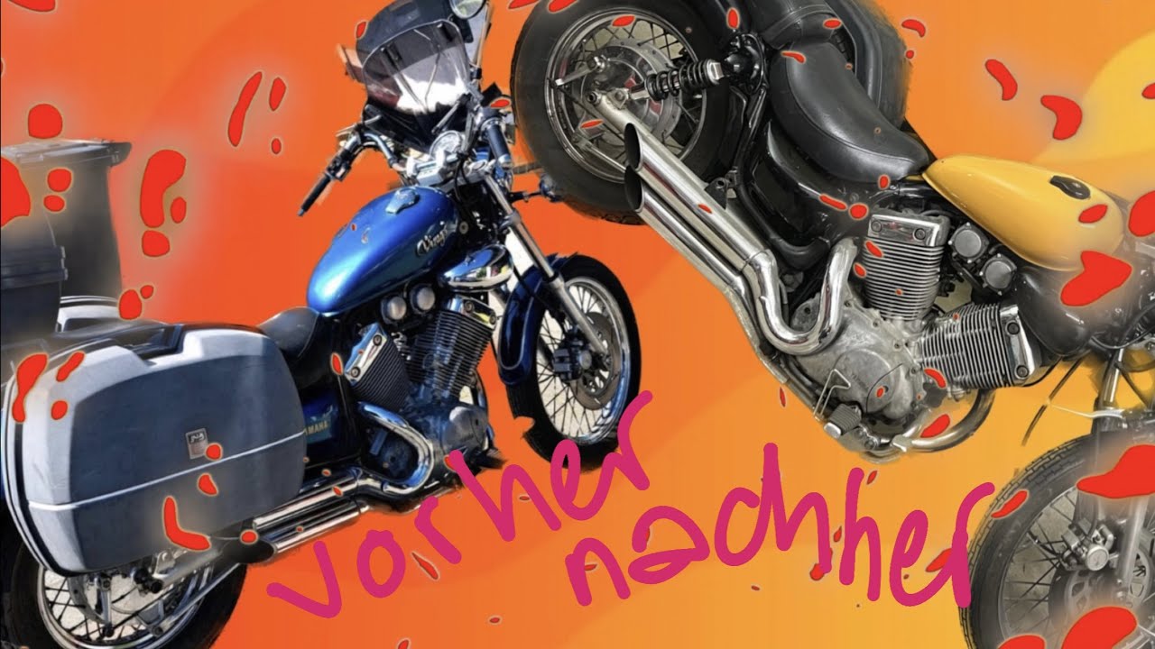 Die Virago ist (optisch) fertig | Der Umbau ist fast fertig | @Bananapolice