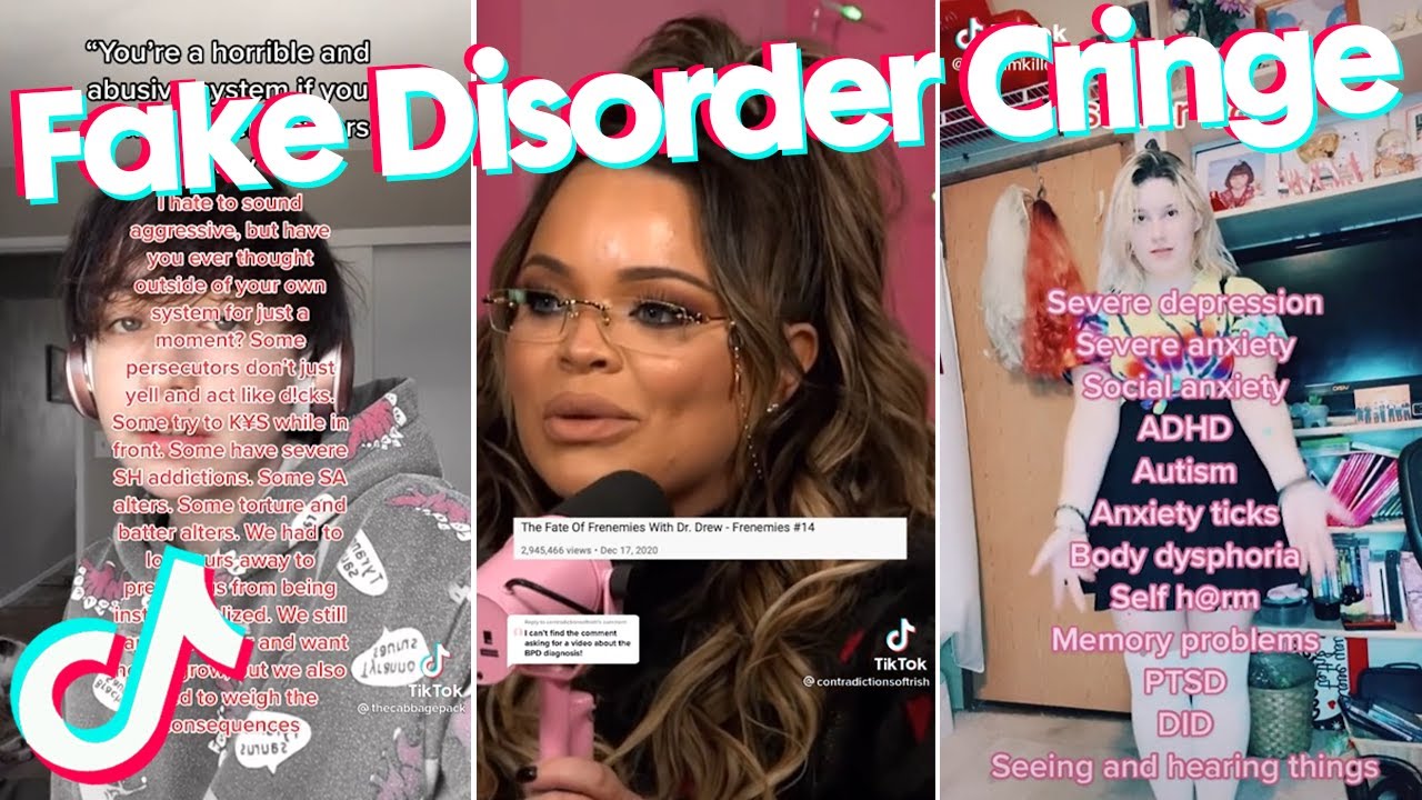 Fake Disorder Cringe - TikTok Compilation 35