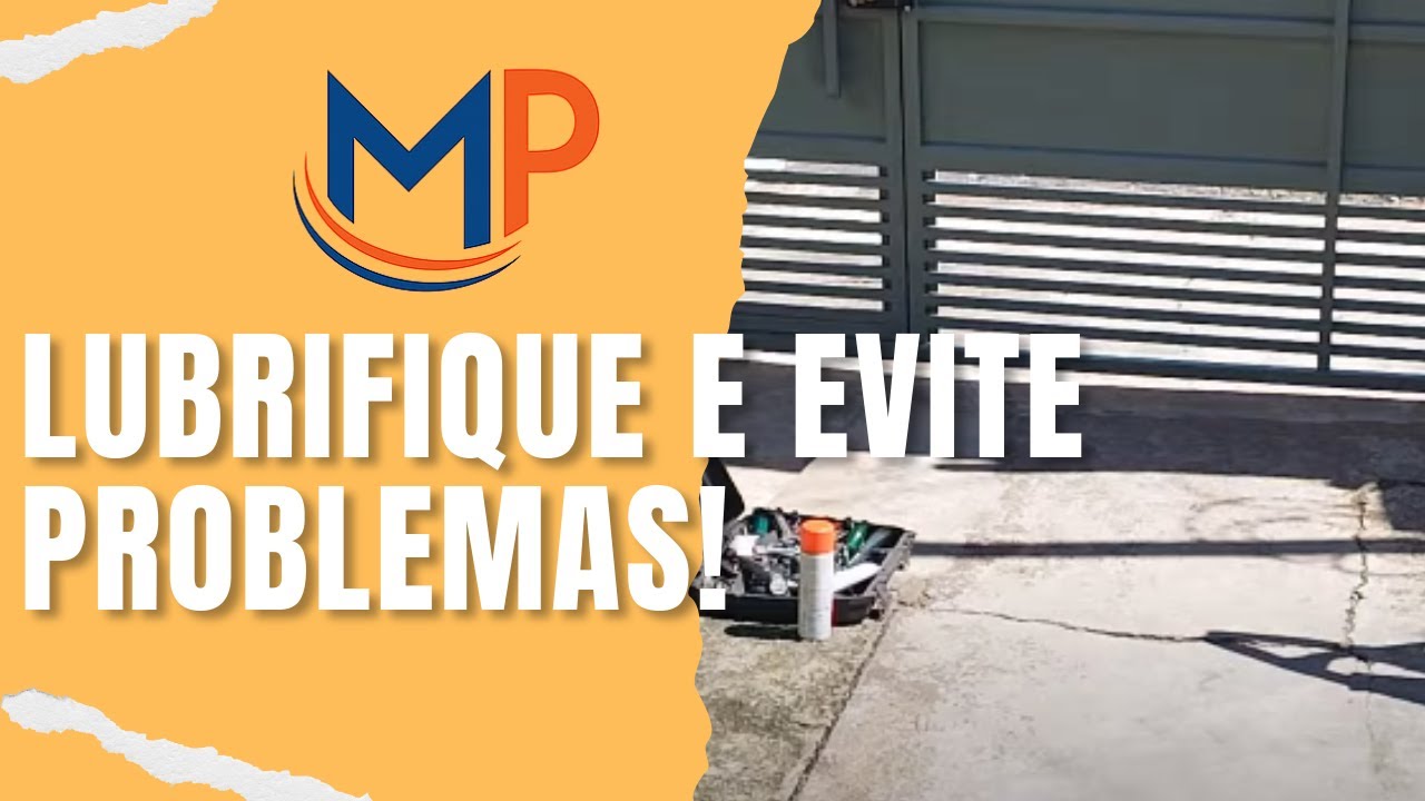 Lubrificando seu Portão Automático do Jeito Certo (Evite Danos e Economize Dinheiro!)