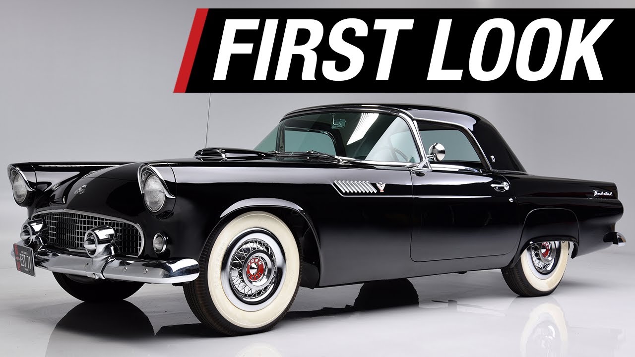 FIRST LOOK - First Retail Production 1955 Ford Thunderbird VIN 005 - BARRETT-JACKSON