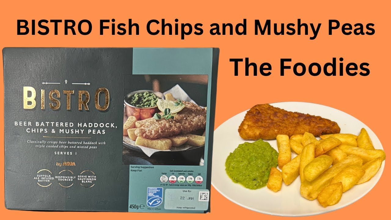 BISTRO Fish Chips and Mushy Peas