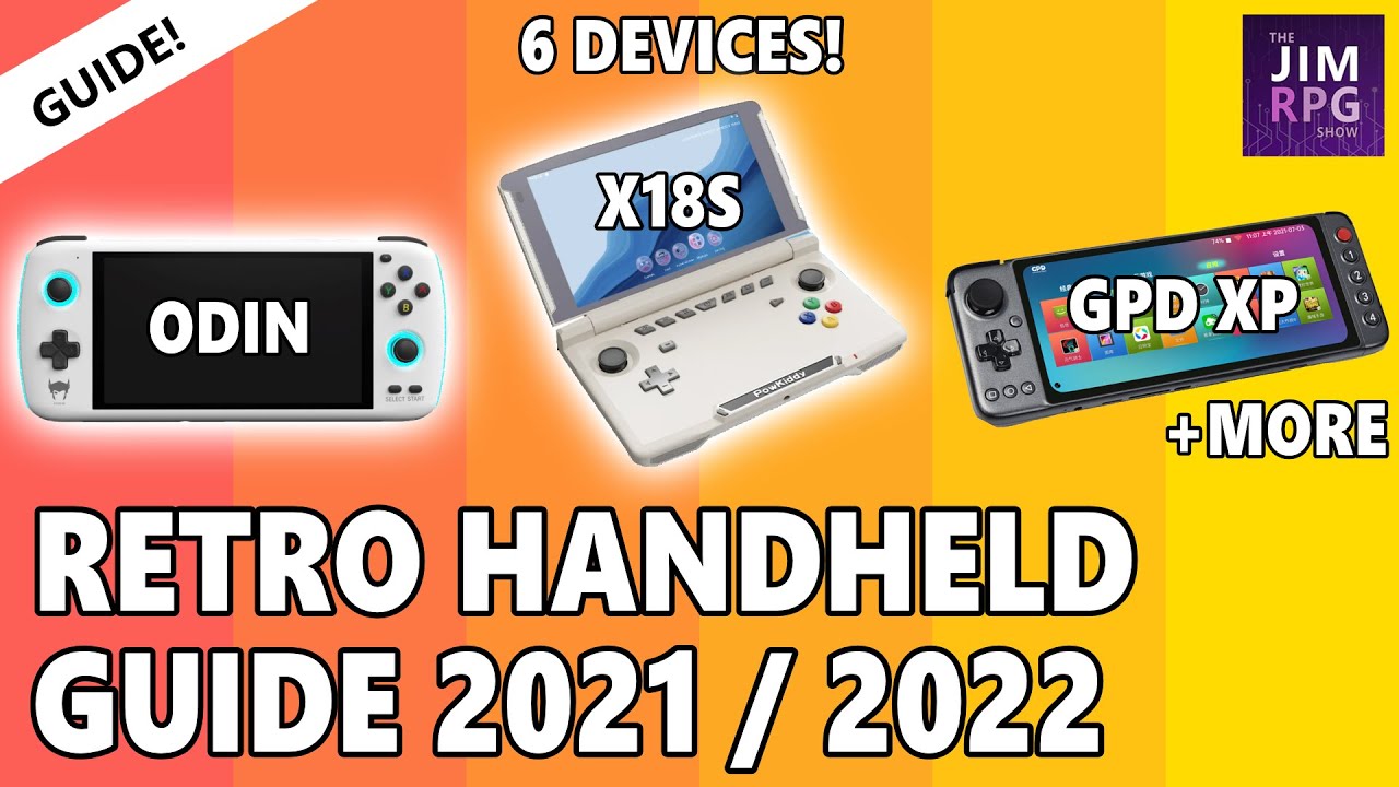 Retro Handheld Guide for Upcoming Devices 2021/22! Odin, Retroid, GPD, Powkiddy, Anbernic, Miyoo
