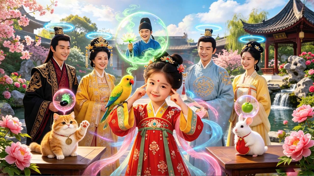 A 5YO Girl Could Hear Animals' Inner Voices, Exposed Plots And Was Spoiled As A Princess By  Family.