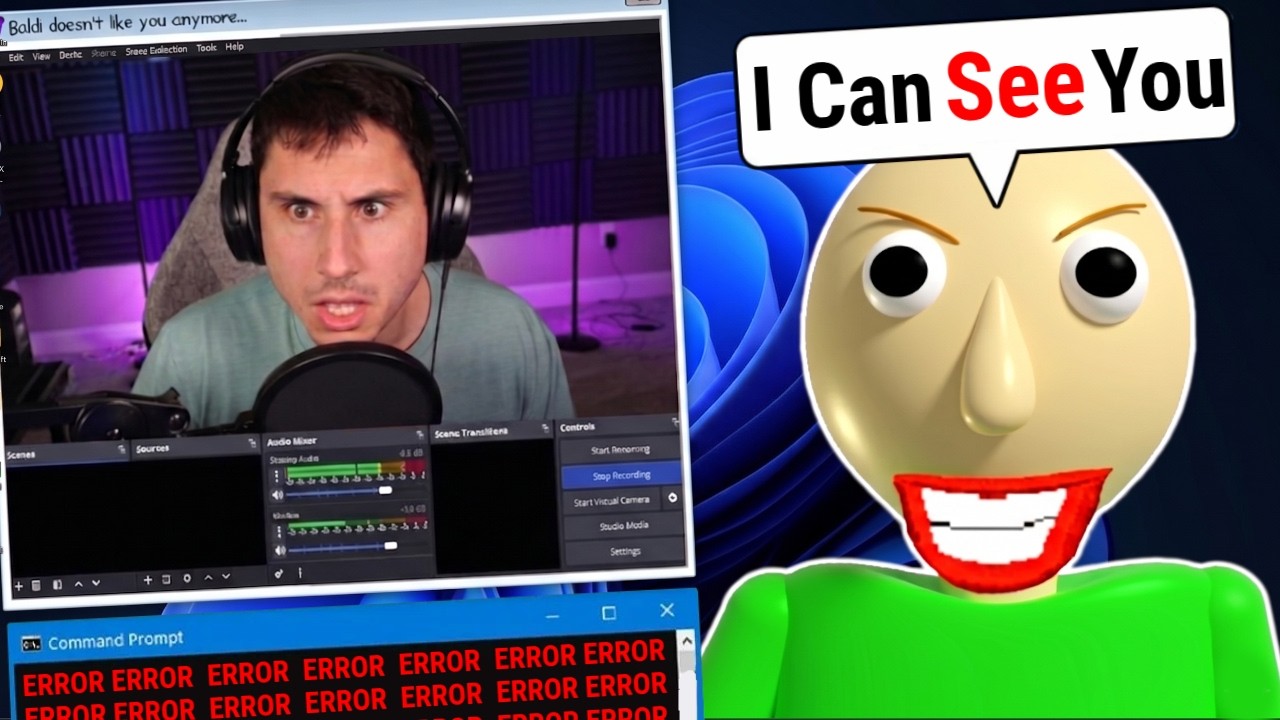 Baldi HACKED Into My Computer!