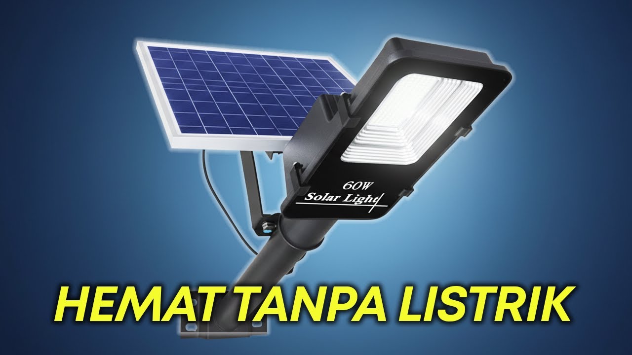 5 Rekomendasi Lampu Jalan Tenaga Surya (Solar Panel) Murah Terbaik 2026
